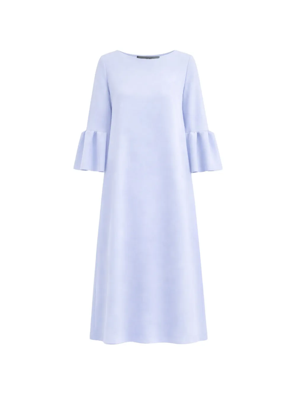 Gloria Coelho Abito midi con ruches - Viola