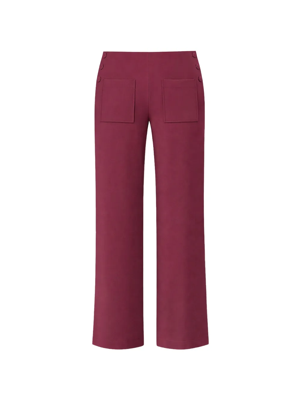 Gloria Coelho square pocket trousers - Rosso