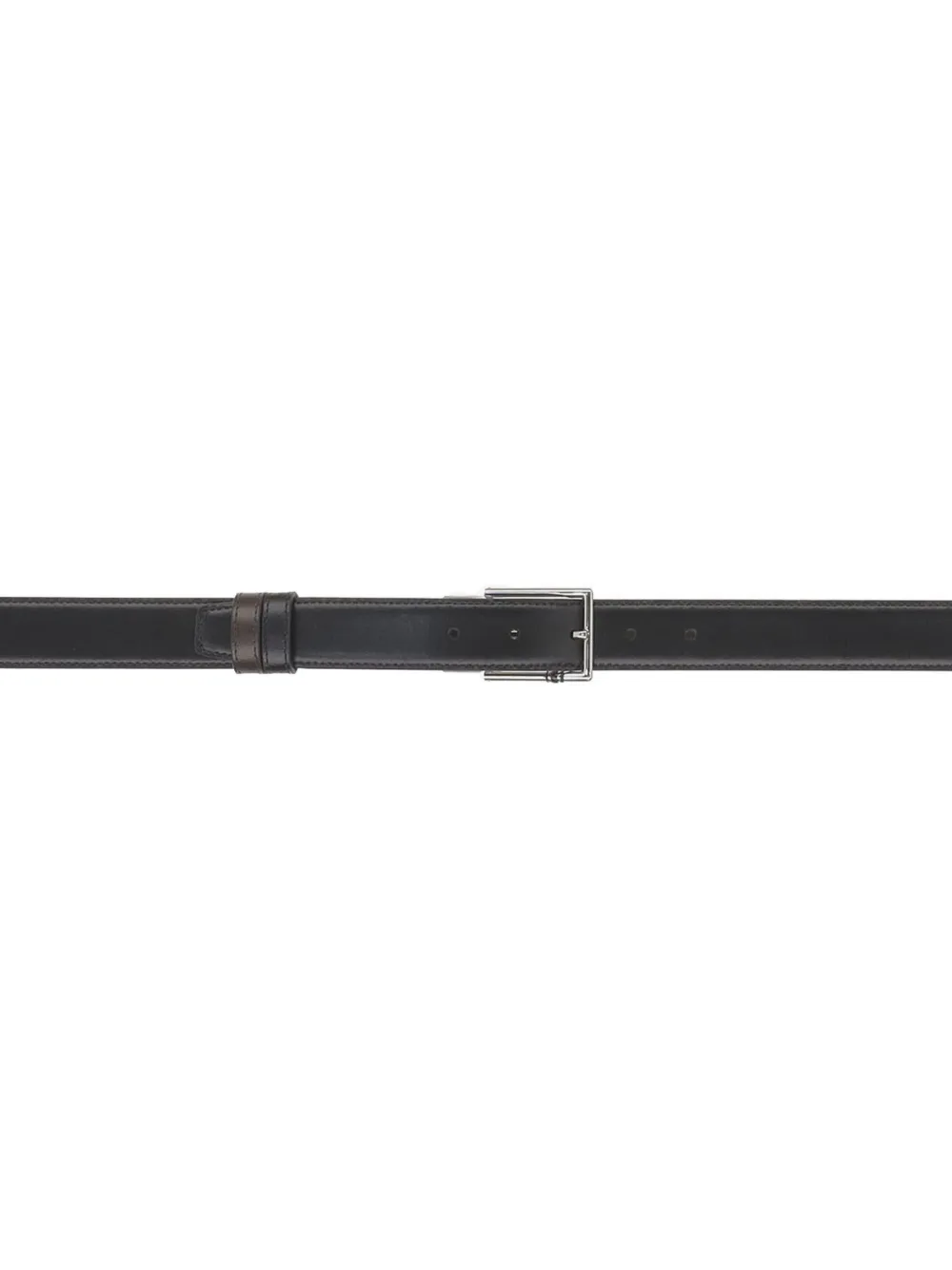  Montblanc Reversible Leather Belt - Black 