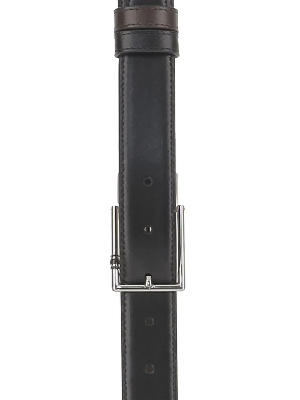  Montblanc Reversible Leather Belt - Black 
