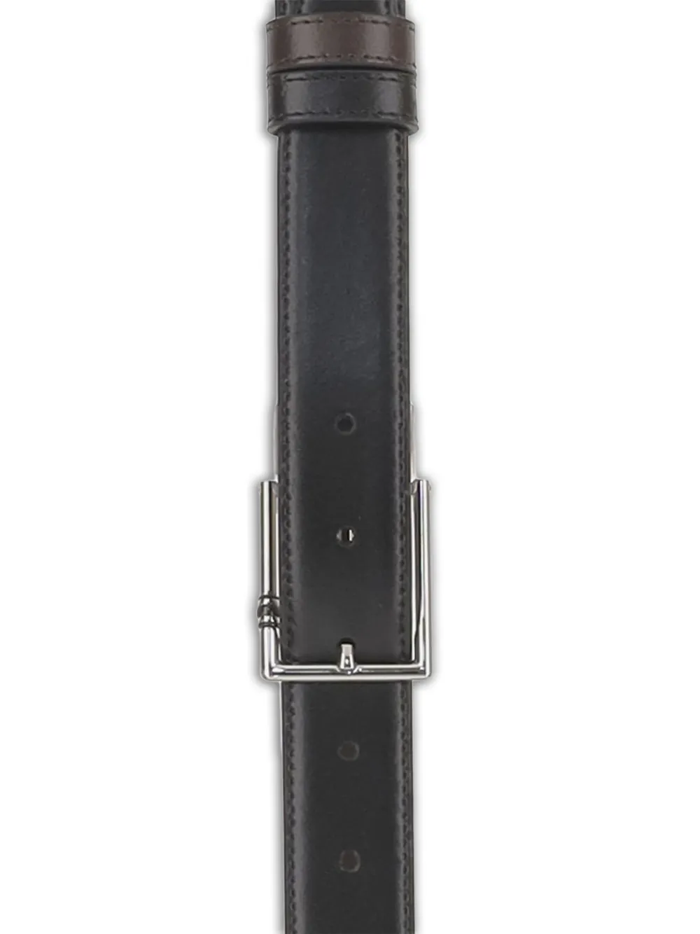Montblanc Omkeerbare leren riem Zwart