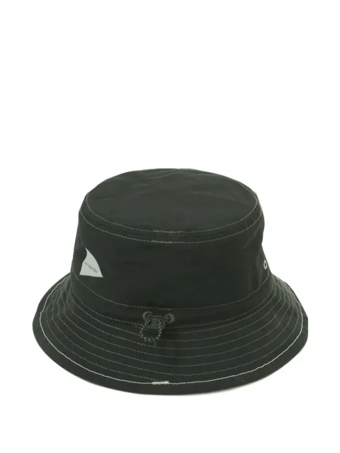and Wander drawstring bucket hat