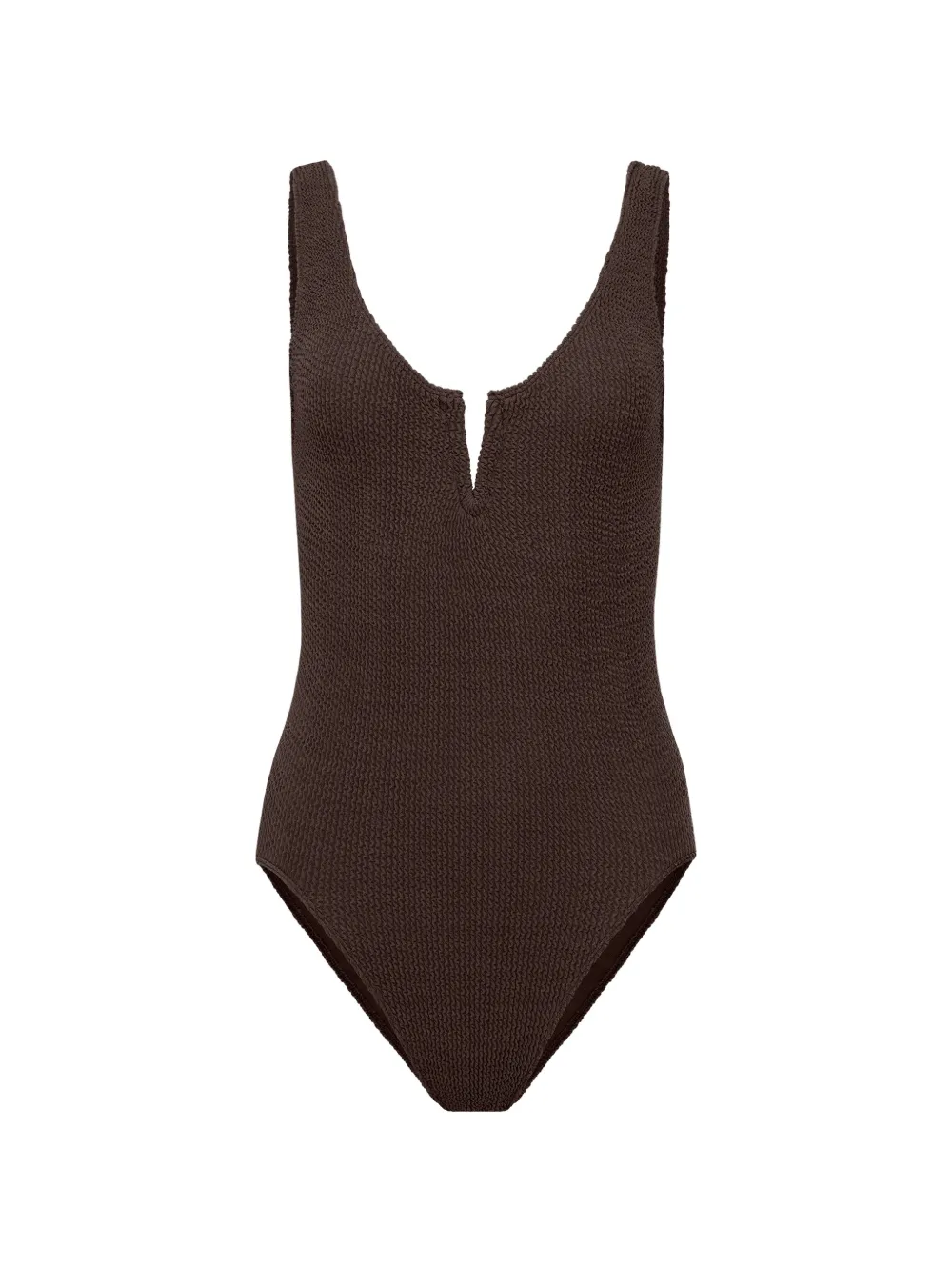 Sorbet Island Ava V-neck swimsuit - Marrone