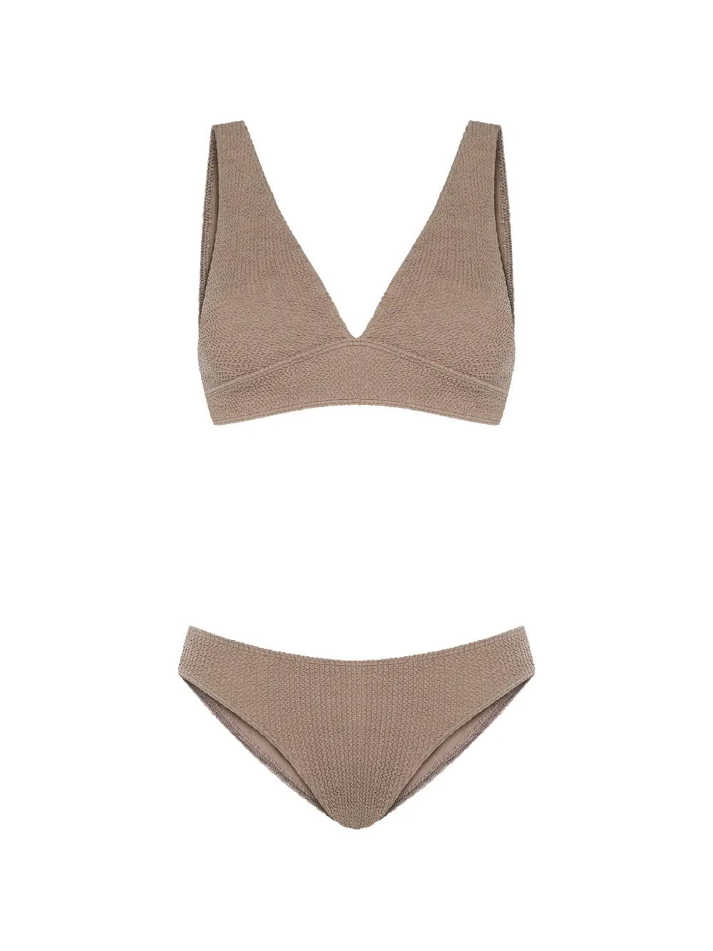 Sorbet Island Aqua V-neck bikini - Braun