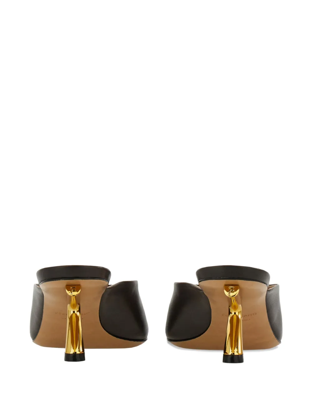 Ferragamo open-toe leather mules Bruin