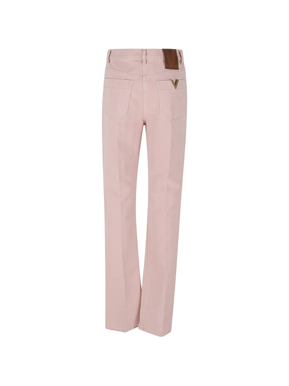 Valentino Garavani Jeans met persplooi Roze