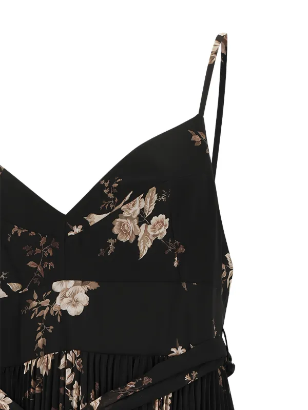 black queen dress Tomyris Plus Size Evening Dress in Black