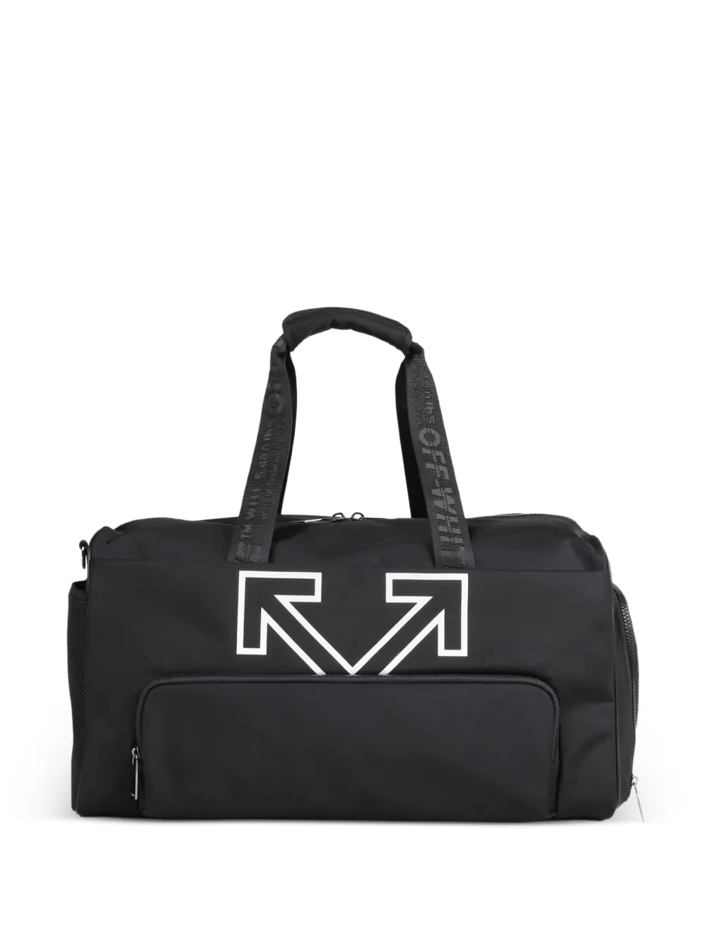 Off-White logo-print shoulder bag - Nero
