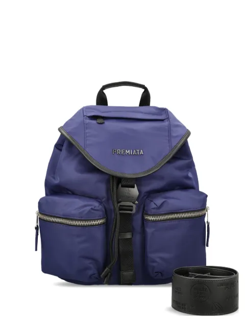 Premiata Lyn leather-trim backpack