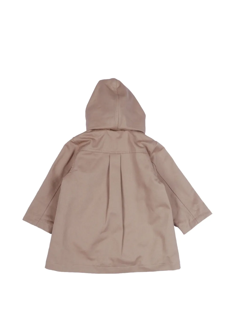 Tartine Et Chocolat 2 in 1 katoenen trenchcoat met capuchon - Beige