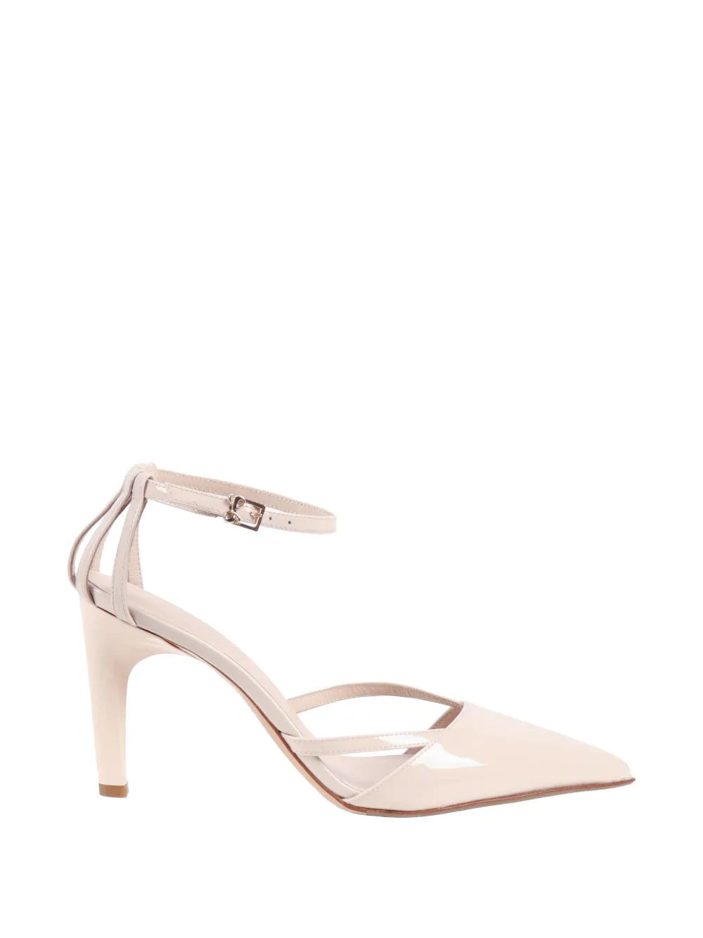 Sergio Levantesi Dea buckled pumps Beige