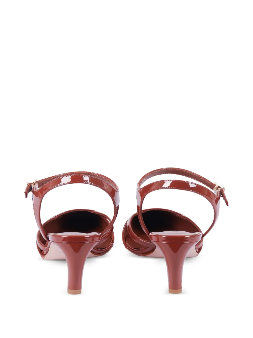 Sergio Levantesi Erica6 slingback pumps Rood