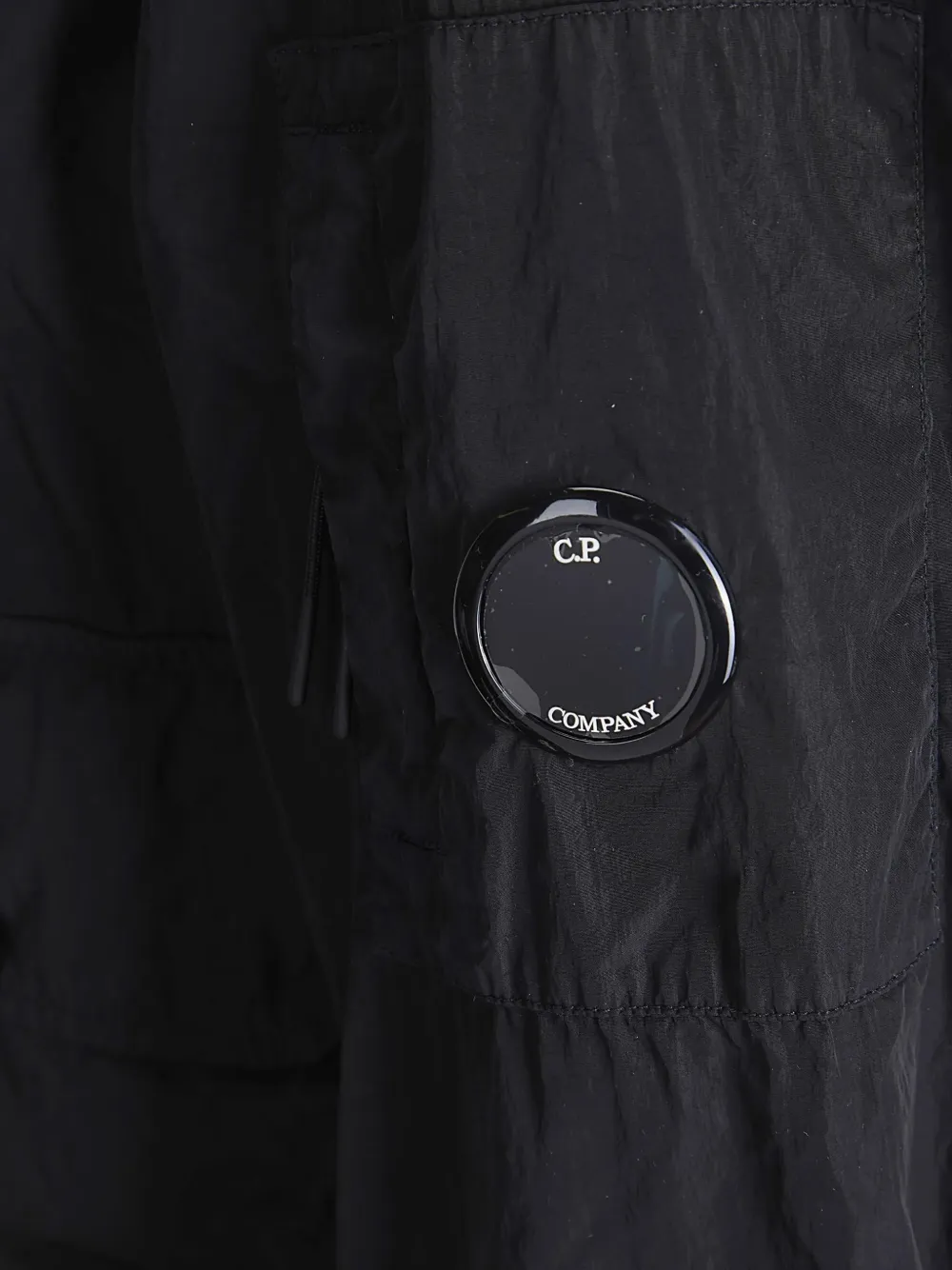 C.P. Company Chrome-R jack met zakken aan de voorkant Blauw