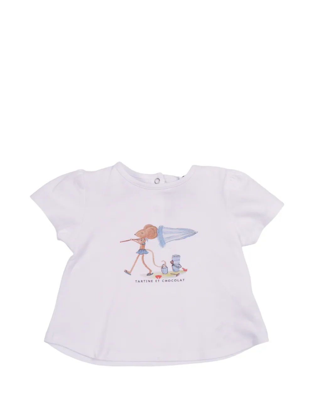 Tartine Et Chocolat graphic-print T-shirt - Weiß