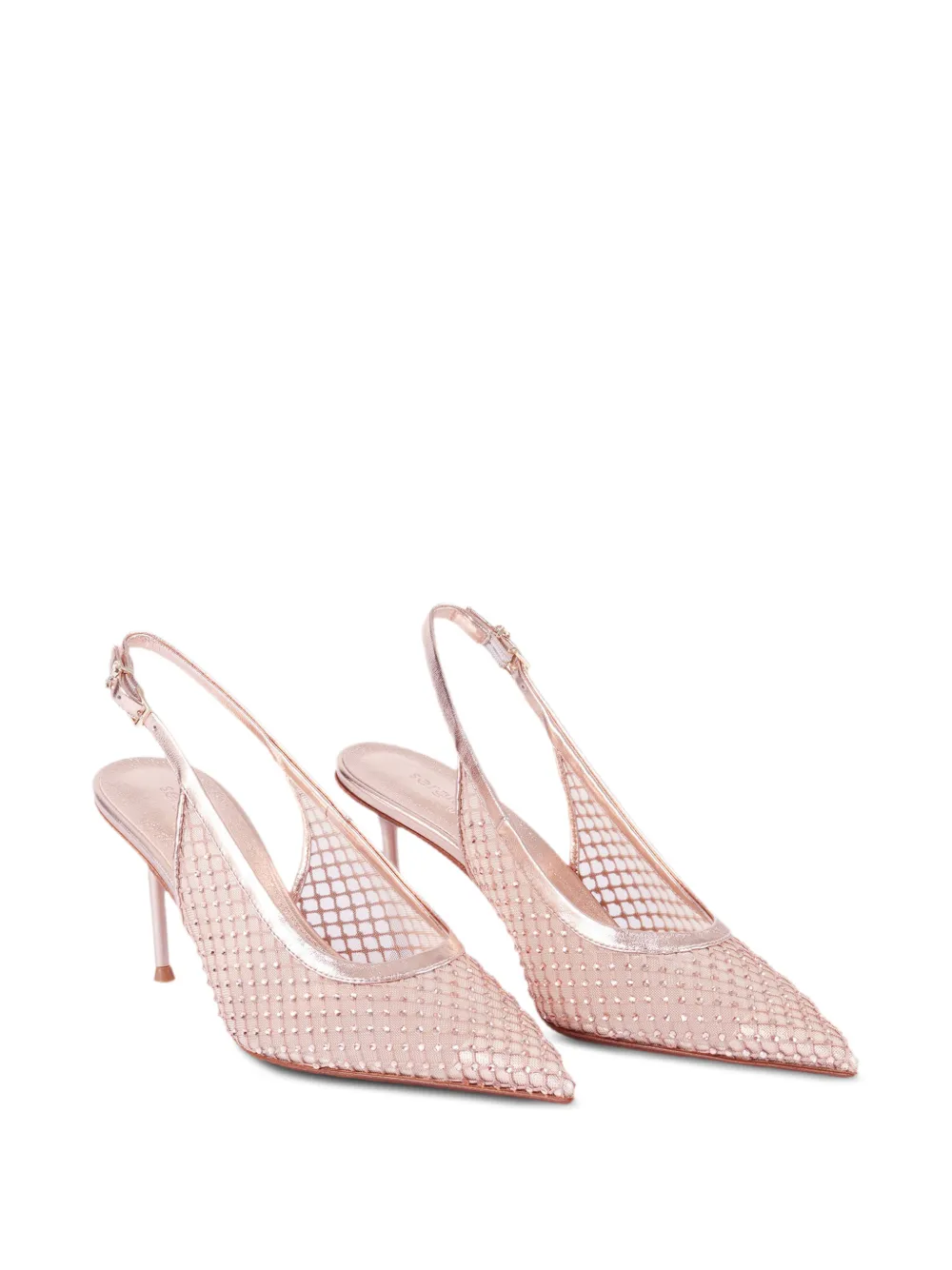 Sergio Levantesi Greta6 slingback pumps Roze