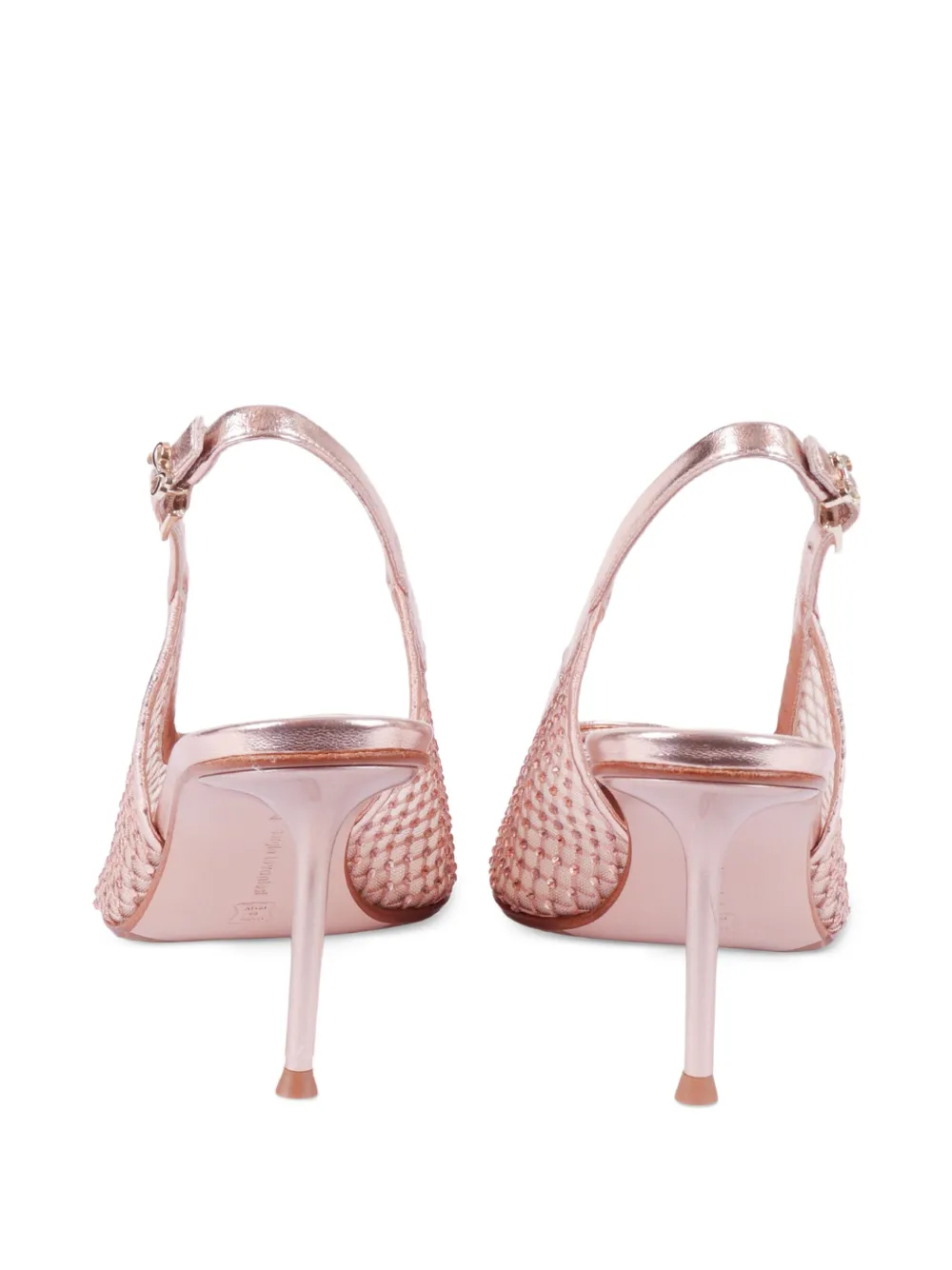 Sergio Levantesi Greta6 slingback pumps Roze