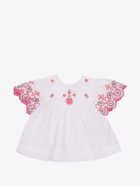 Tartine Et Chocolat ensemble short à fleurs brodées