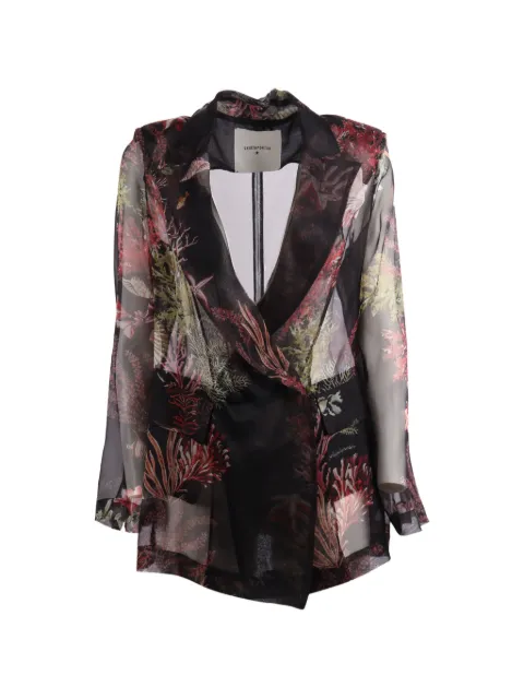 Shirtaporter blazer con coral estampado