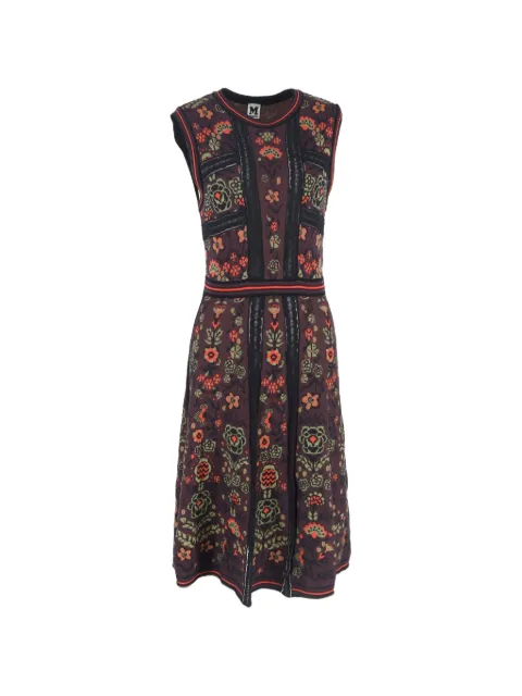 Missoni Pre-Owned floral knitted midi dress