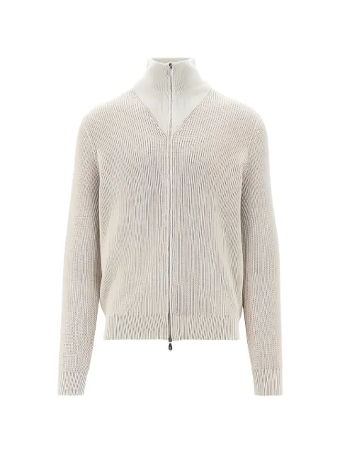 Brunello Cucinelli zip-up cardigan
