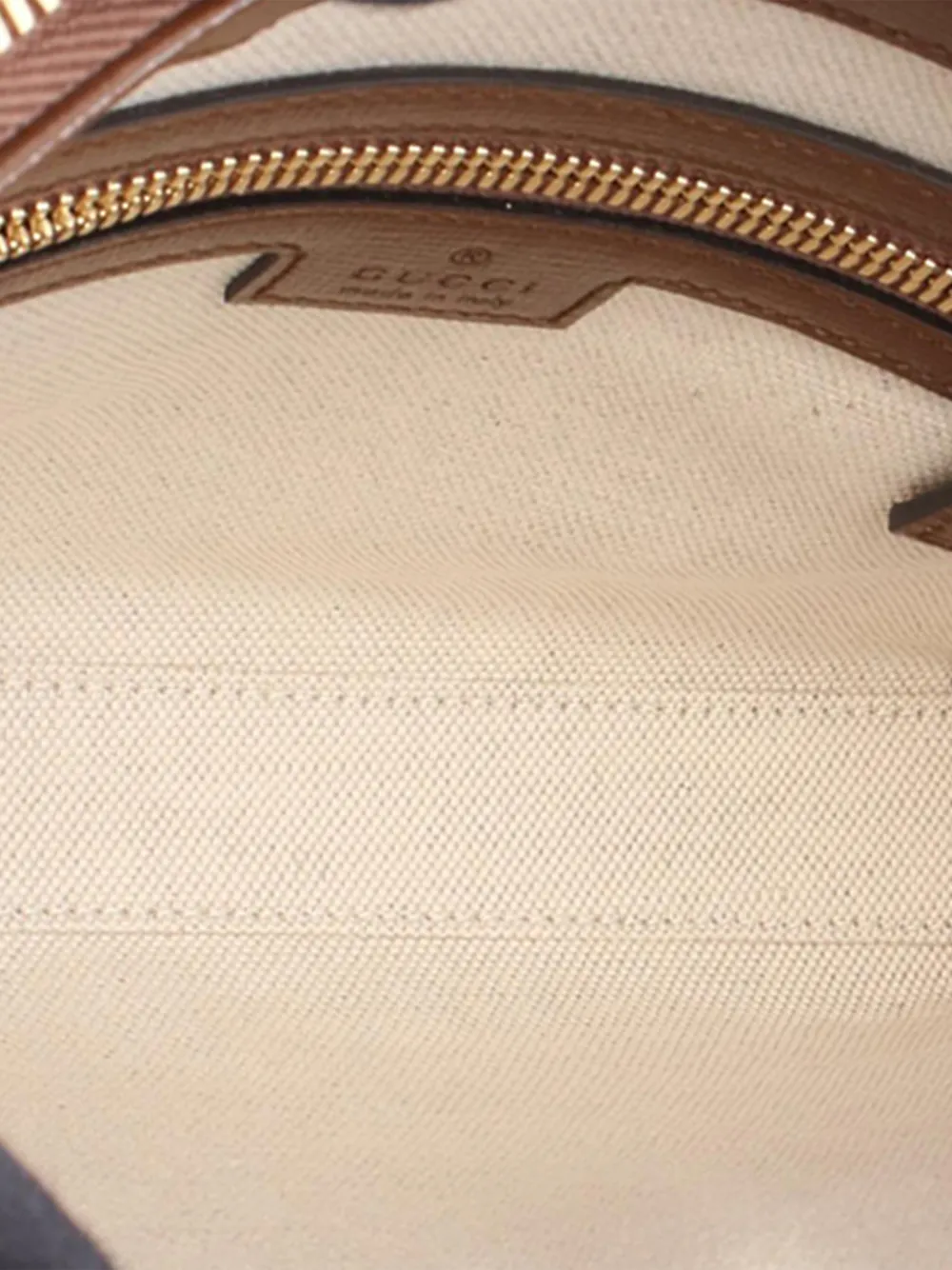 Gucci Pre-owned 2016-2026 GG Supreme Crossbody Bag in Brown, view 4