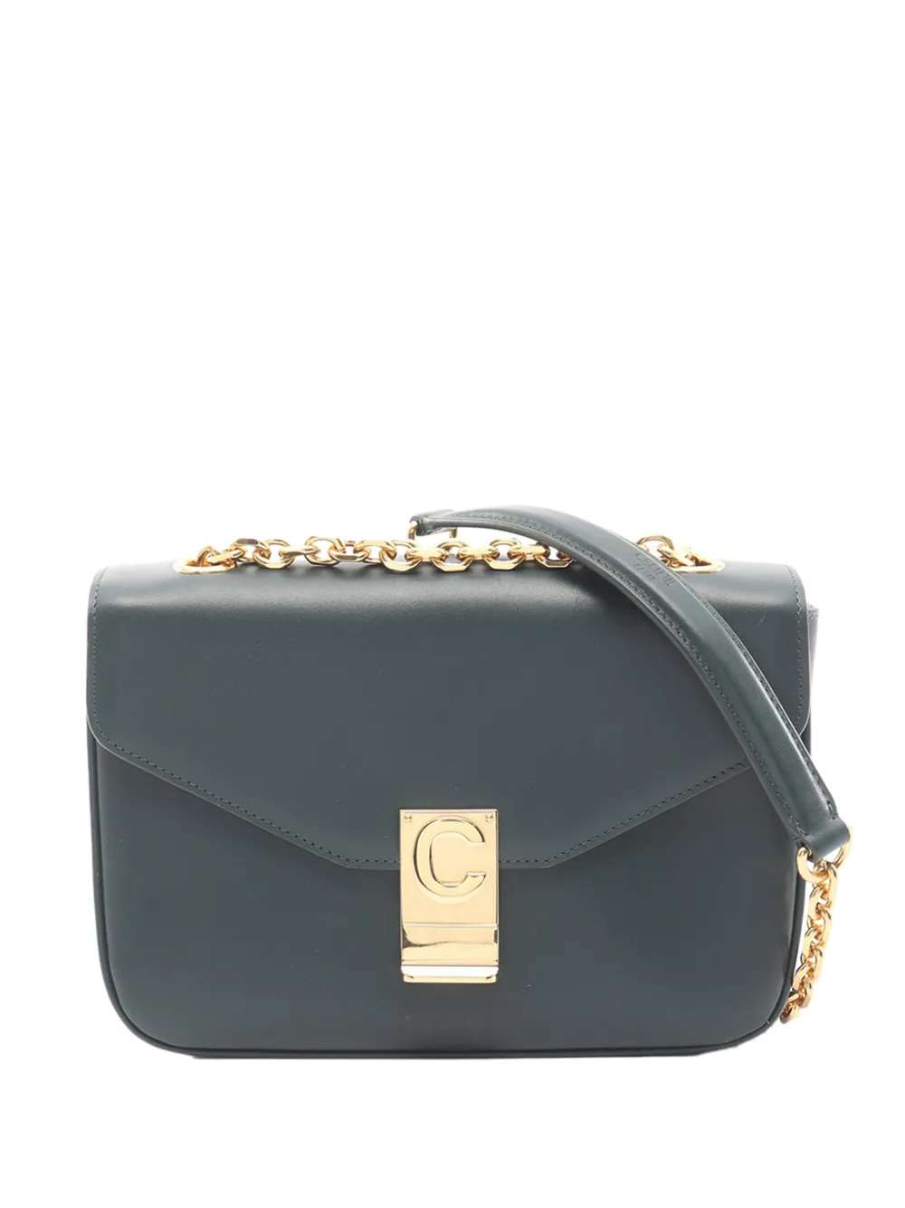 Celine Pre-Owned 2010-2026 Medium C crossbody bag - Verde