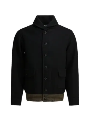 MM6 Maison Margiela ウールジャケット | ブラック | FARFETCH JP
