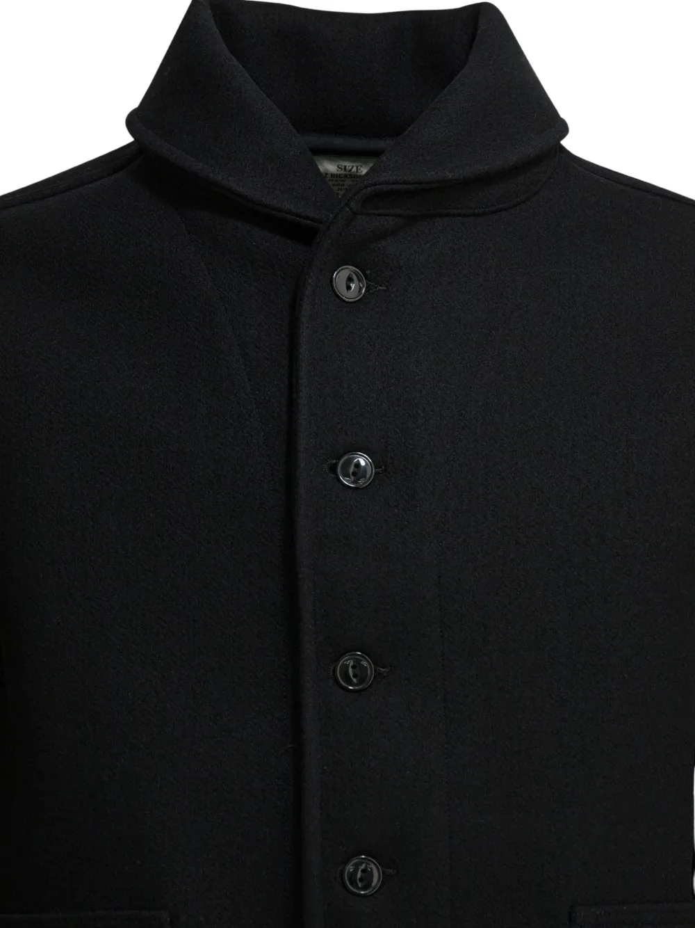  Buzz Ricksons Button Flap Pocket Jacket - Black 