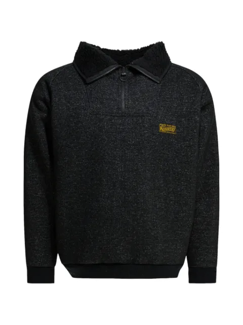 KAPITAL zip fleece sweatshirt