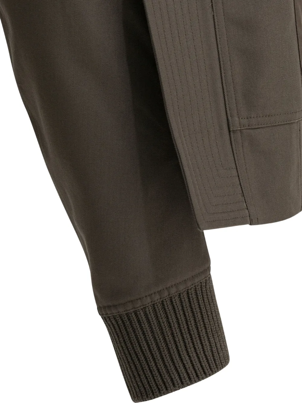Rick Owens Jack met rits Grijs