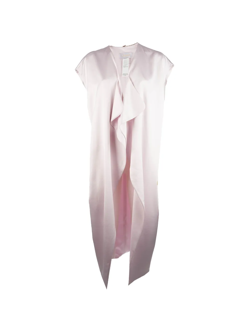 Genny satin gilet - Rosa