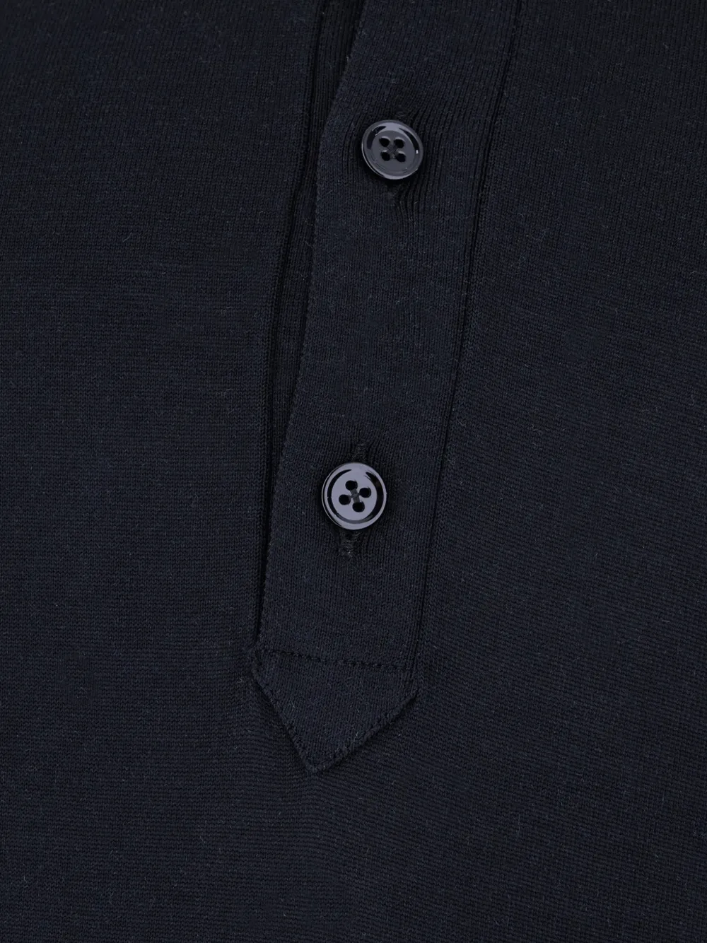 TOM FORD Poloshirt met knopen Blauw
