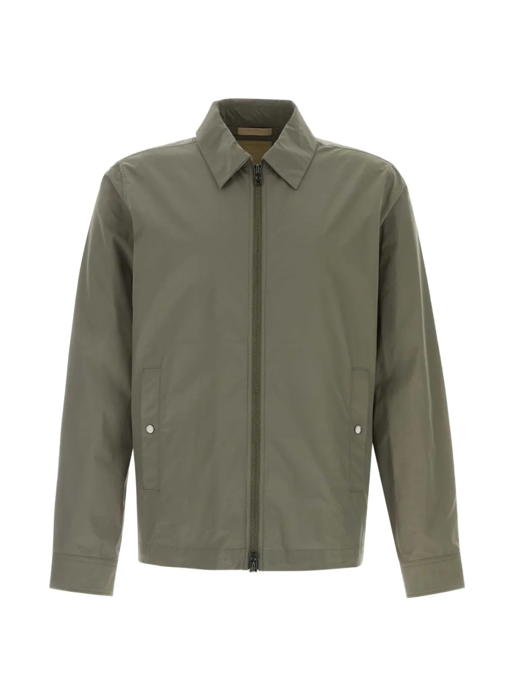 Woolrich Urban Timber zip overshirt - Verde