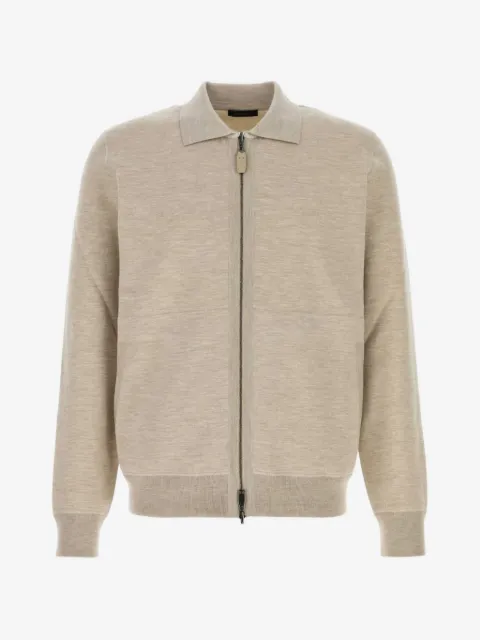 Brioni zip-up cardigan