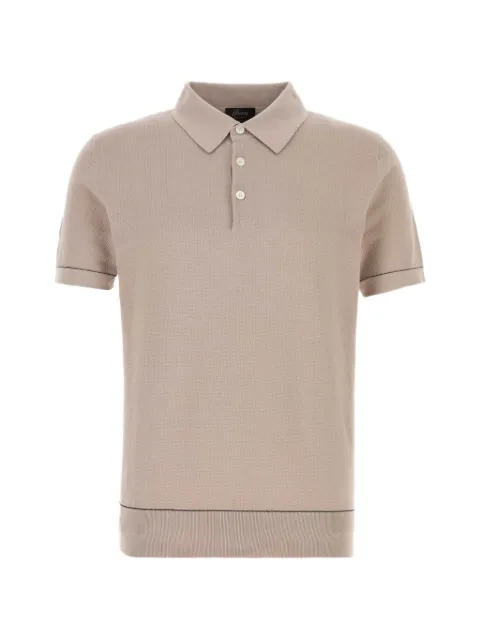 Brioni half-button polo shirt