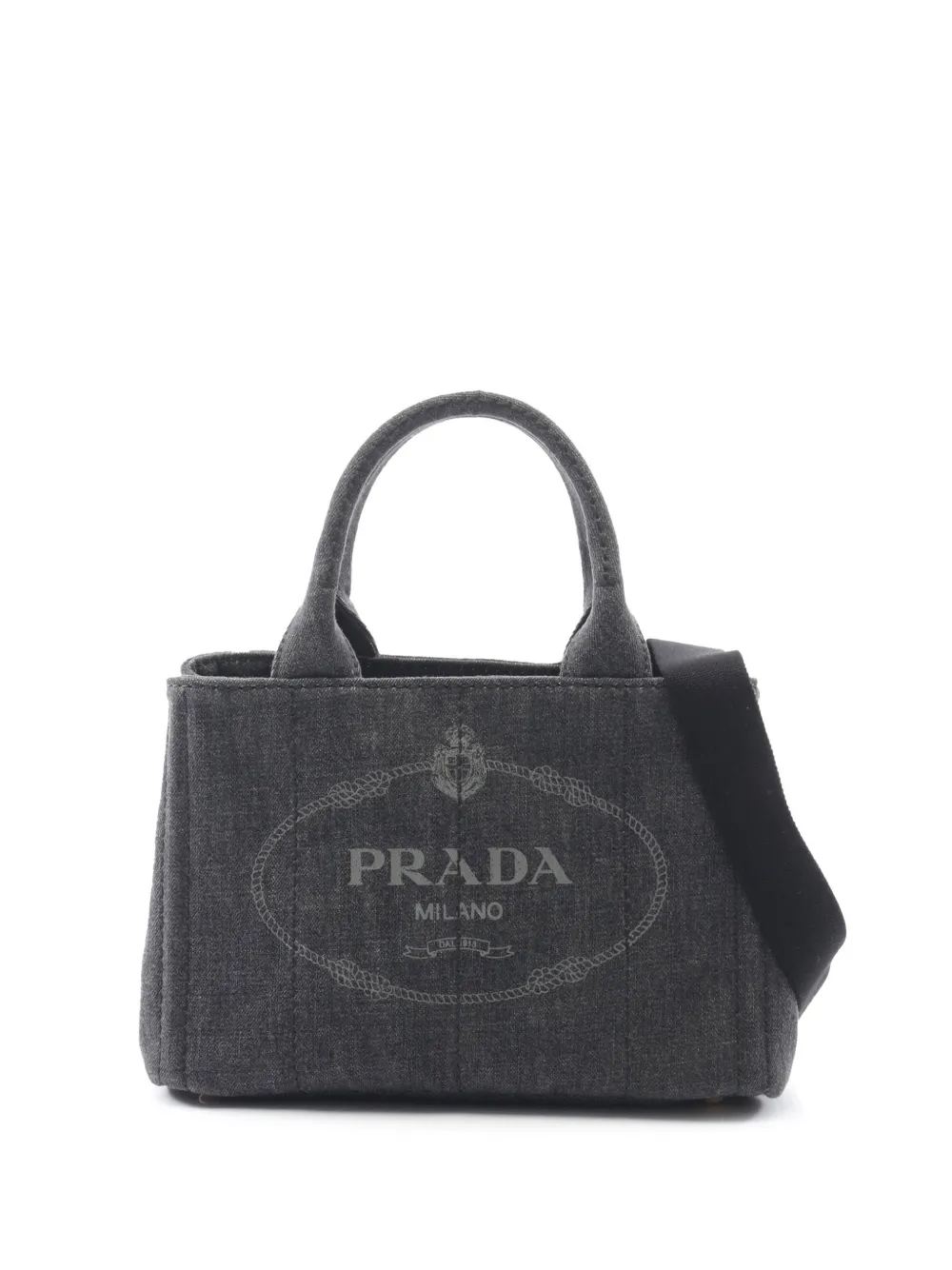 Prada Pre-Owned 2013-2026 Canapa Logo tote bag - Grigio