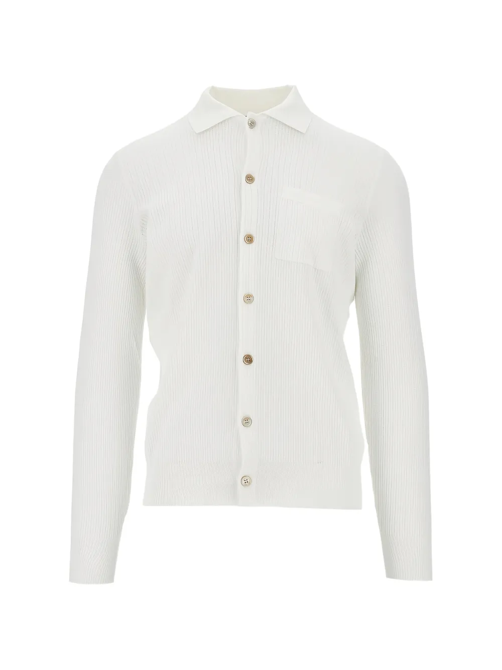 Brunello Cucinelli pocket cardigan - Bianco