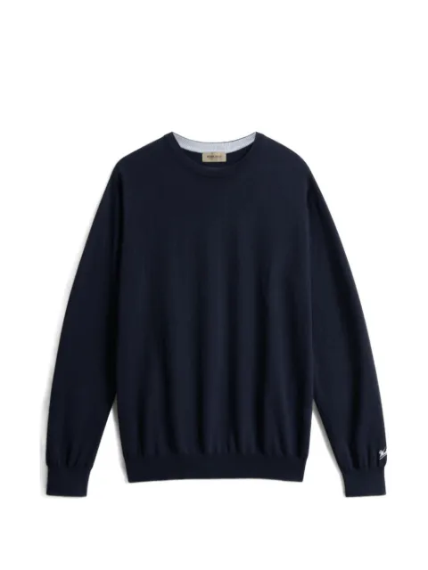 Woolrich logo cotton sweater