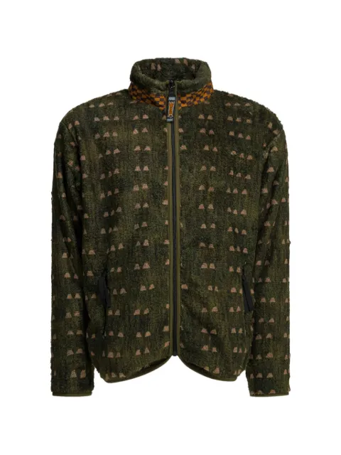 KAPITAL patterned zip jacket