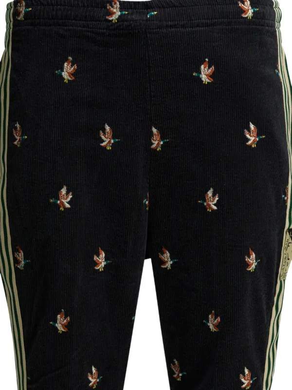 KAPITAL ストライプ パンツ | ブラック | FARFETCH JP