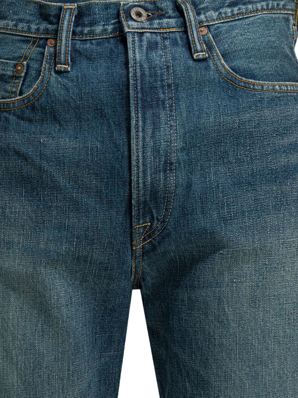  Kapital Monkey Cisco Straight Jeans - Blue 