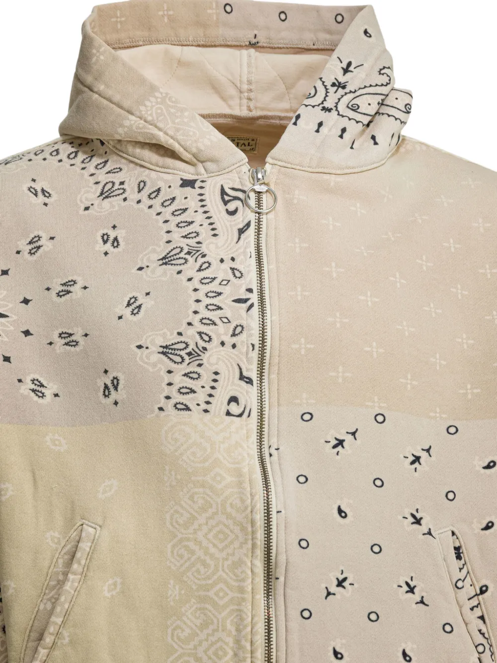  Kapital Bandana-pattern Bomber Jacket - Neutrals 