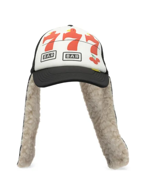 KAPITAL graphic earflap hat