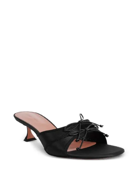 Amina Muaddi Eleonora bow-detail sandals