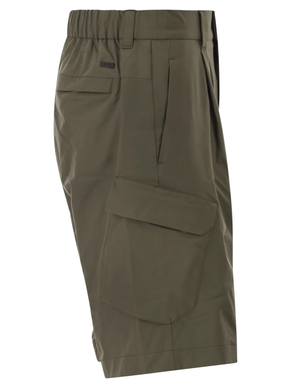 Herno Cargo shorts Groen