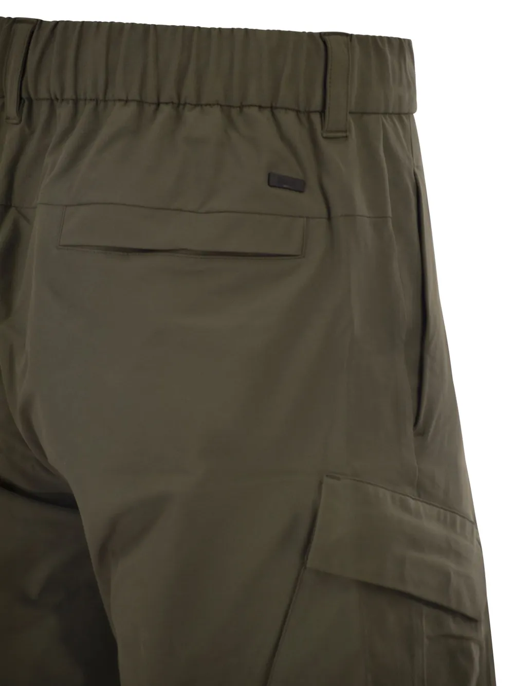Herno Cargo shorts Groen