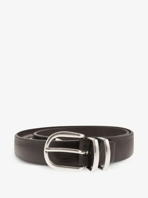 ALBERTO LUTI smooth-buckle belt
