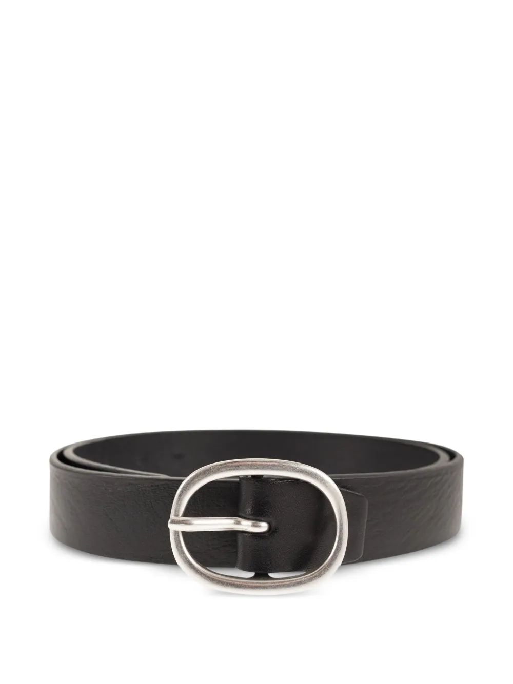 ALBERTO LUTI ring-buckle belt - Nero
