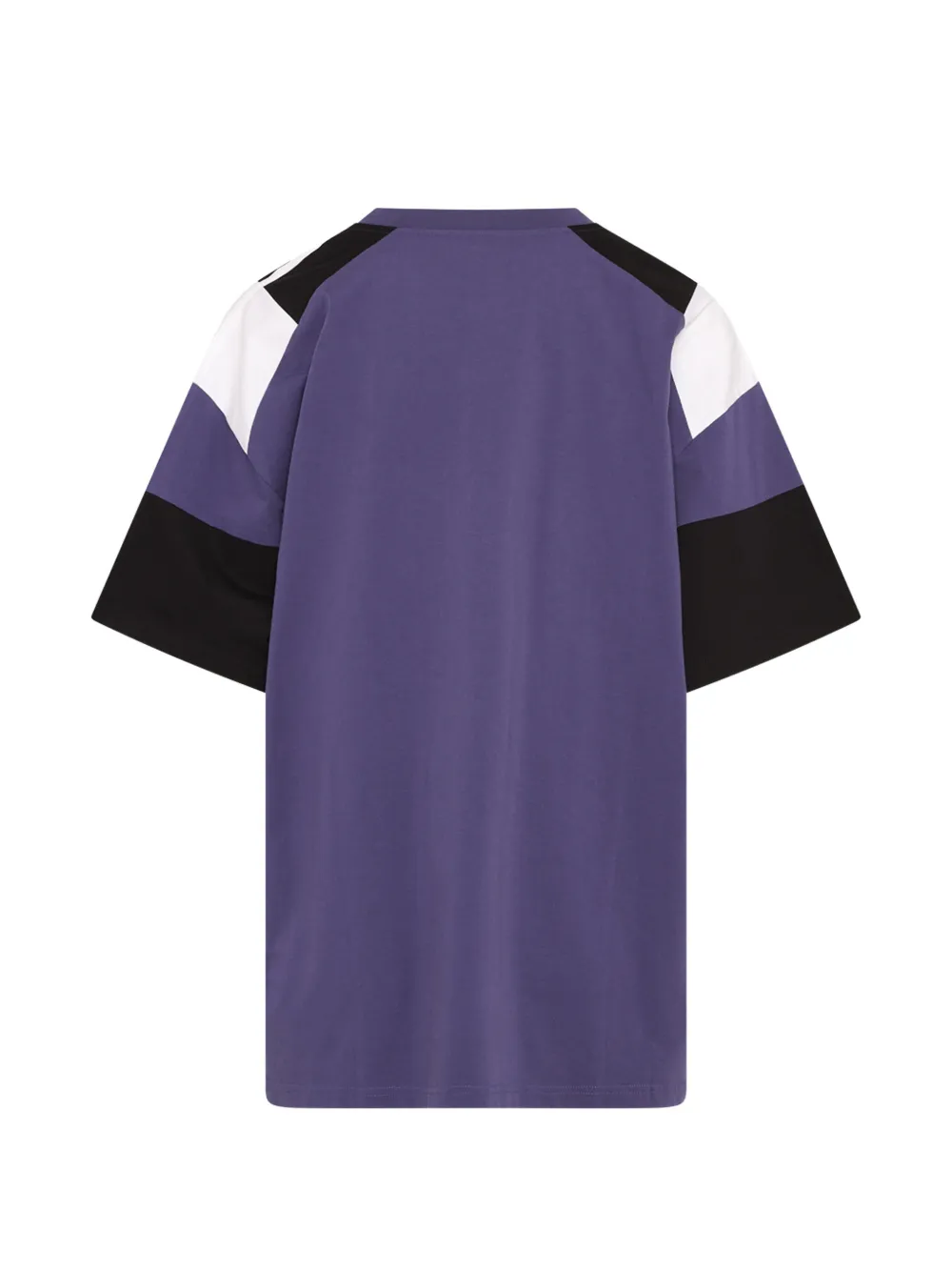 Martine Rose T-shirt met colourblocking Paars