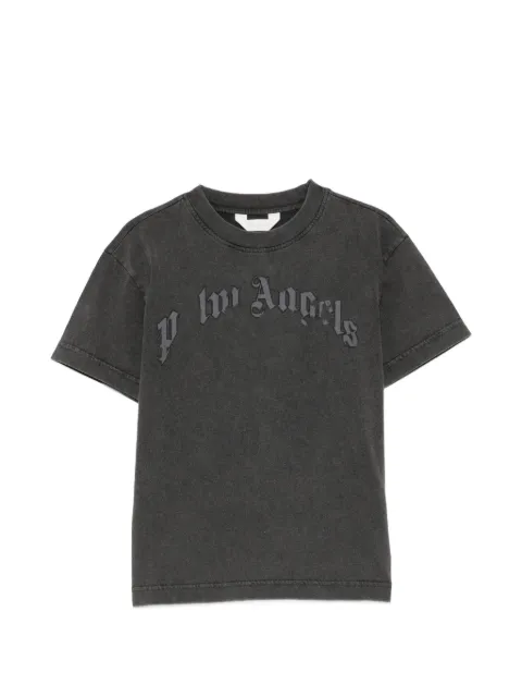Palm Angels Kids camiseta con logo estampado